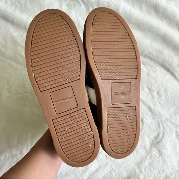 Cushionaire Women’s Bailey Sneaker Black White Size 7.5 - Picture 5 of 11